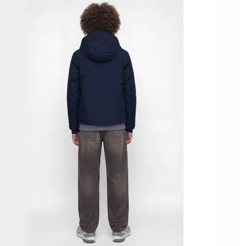 Jack & Jones gewatteerde winterjas donkerblauw, foto 3