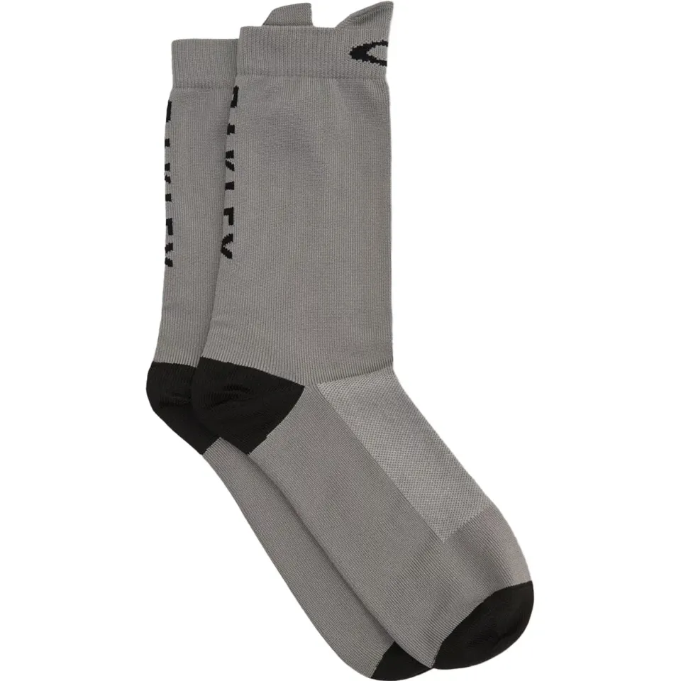 Oakley Seeker Long Sock fietssokken grijs