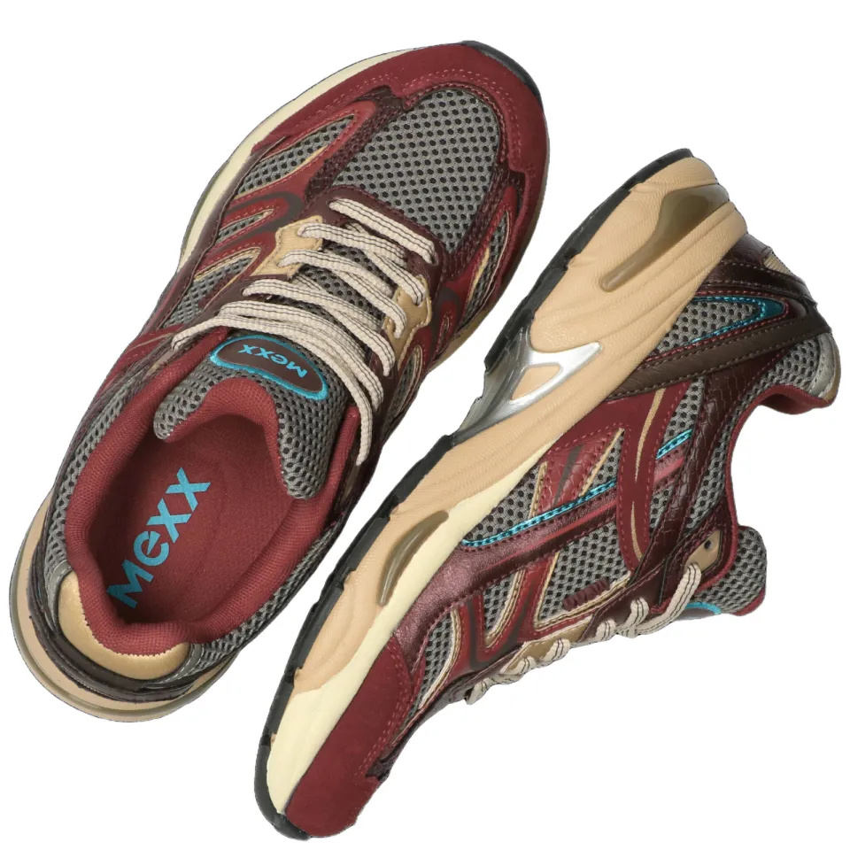 Mexx Viper Tasty sneakers - rood/grijs, foto 5