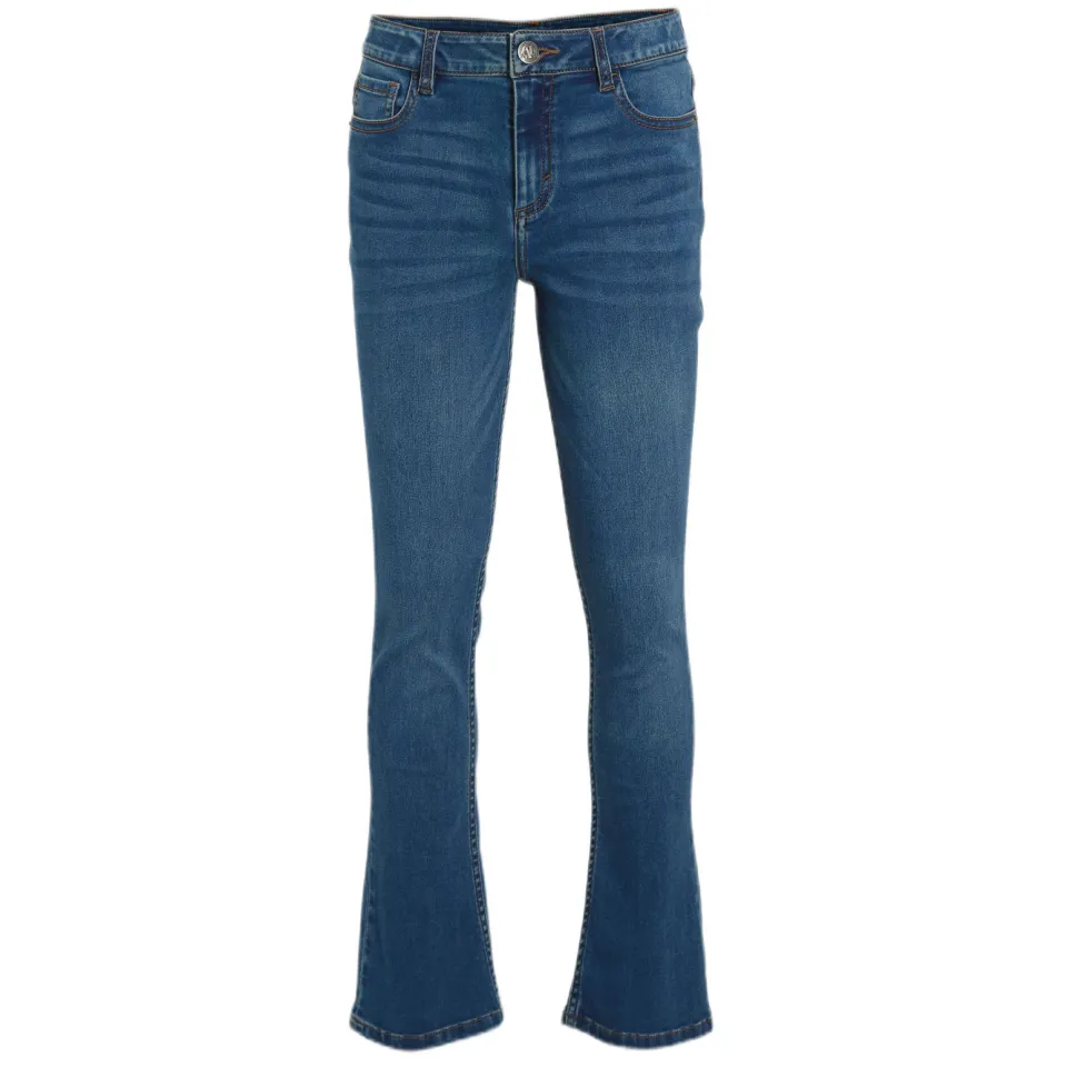Anytime flared jeans 70s blauw, foto 2