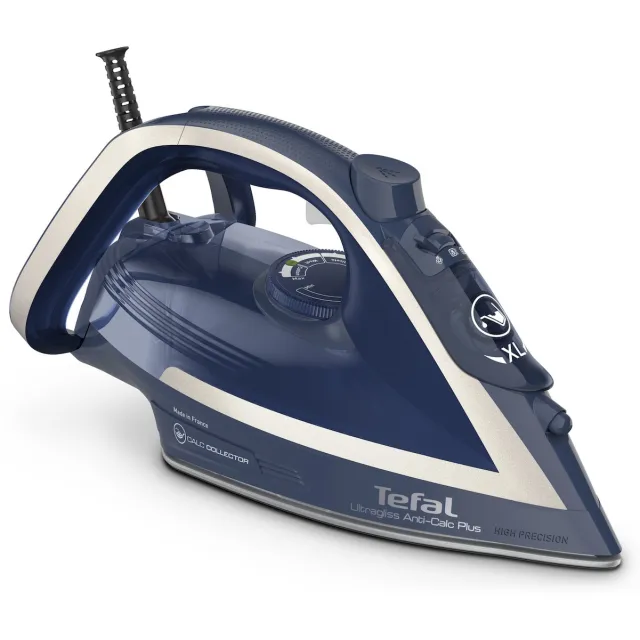 Tefal FV6830 stoomstrijkijzer blauw blauw-zilver