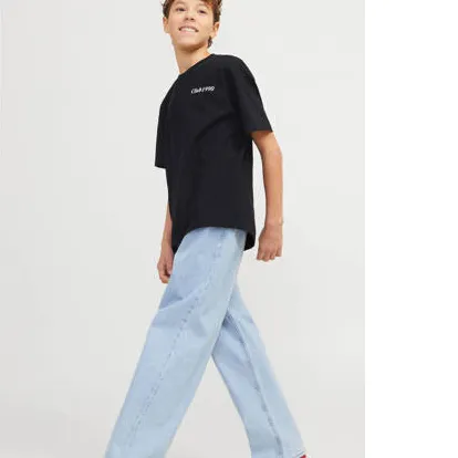 Jack & Jones Junior JJEBRADLEY Graphic t-shirt zwart, foto 4