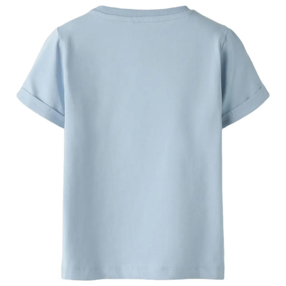 NAME IT t-shirt lichtblauw met print, foto 2
