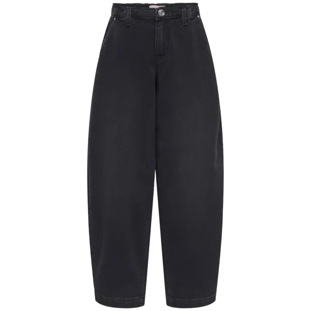 Only KIDS ONLY GIRL KOGCOMET barrel jeans - zwart Washed black