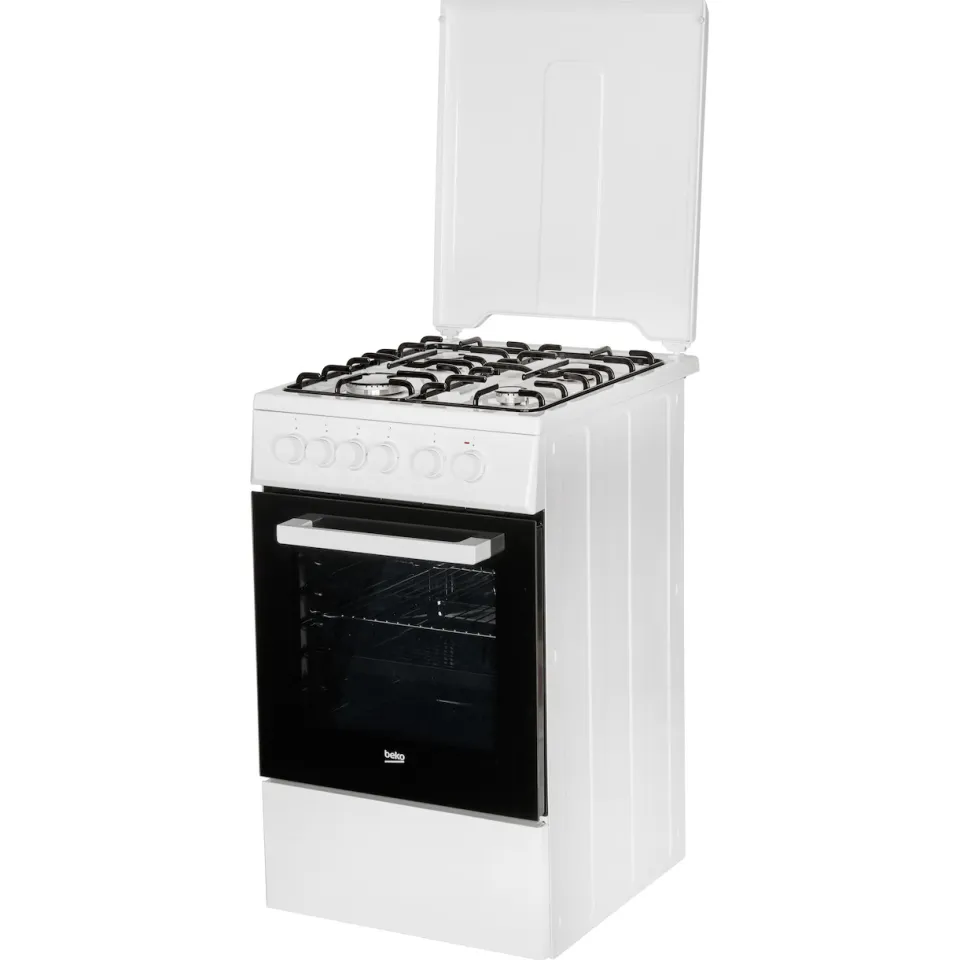 Beko FSS52001DWNL gasfornuis wit, foto 3