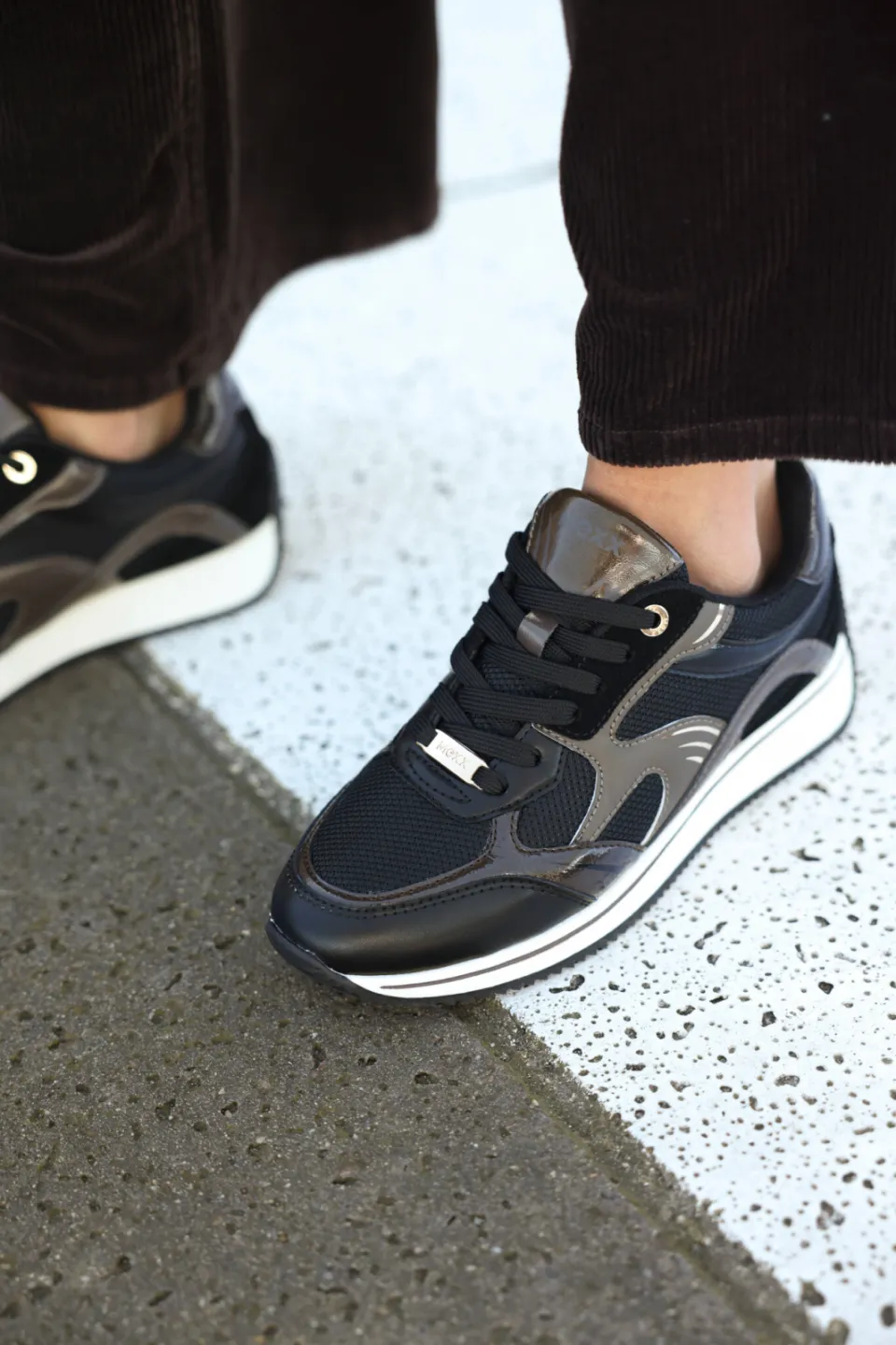 Mexx Tansa Summer sneakers - zwart/bruin, foto 8