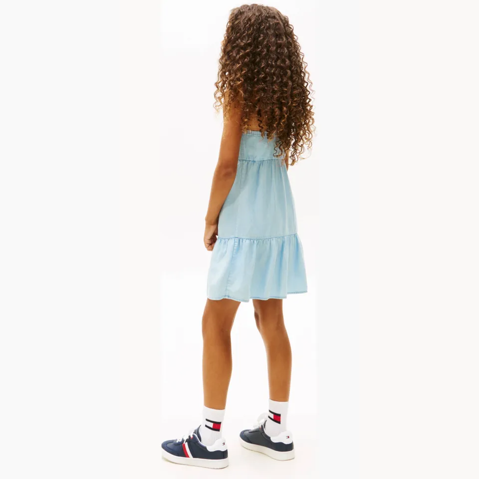 Tommy Hilfiger zomerjurk lichtblauw, foto 4