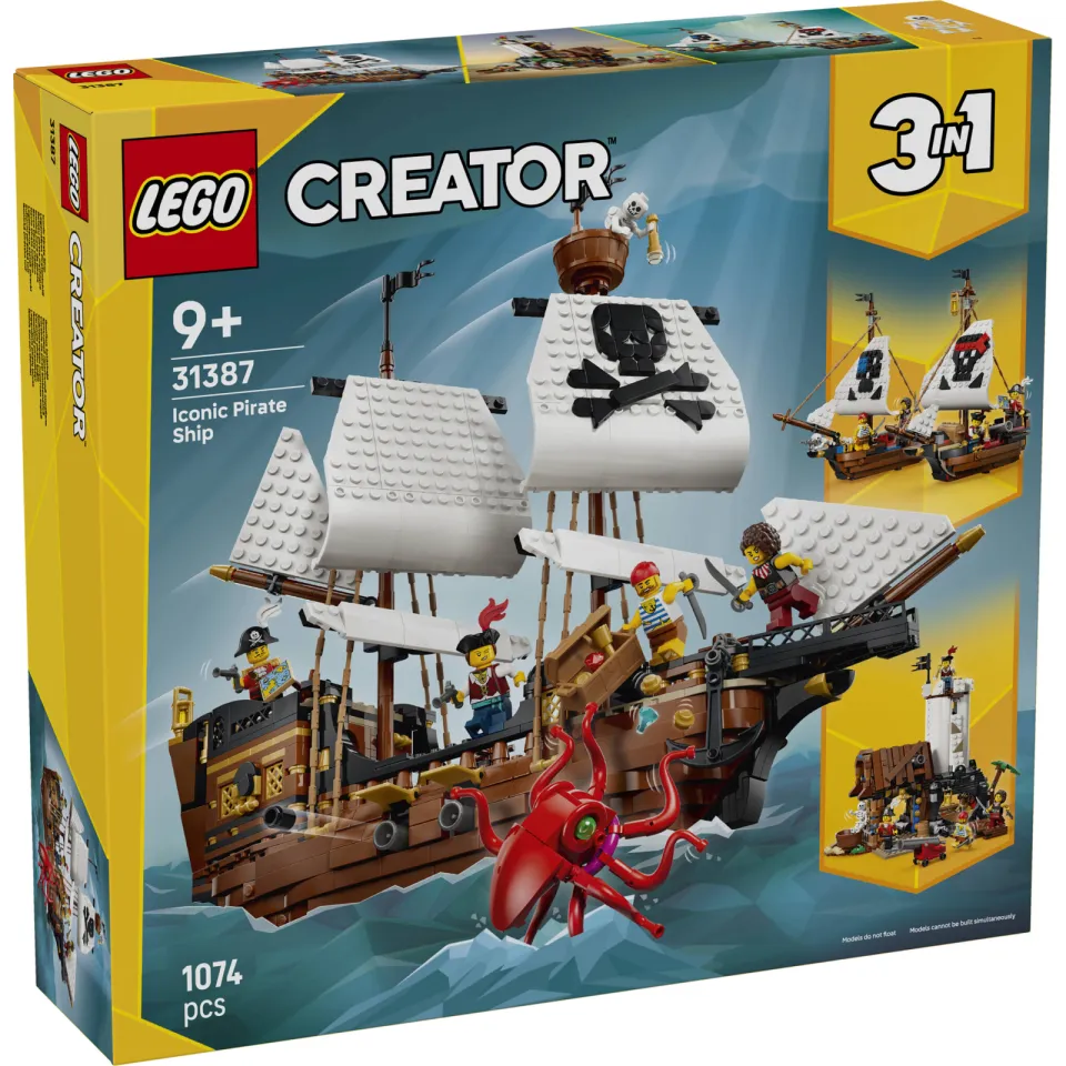 Lego Creator Klassiek piratenschip 31387, foto 6