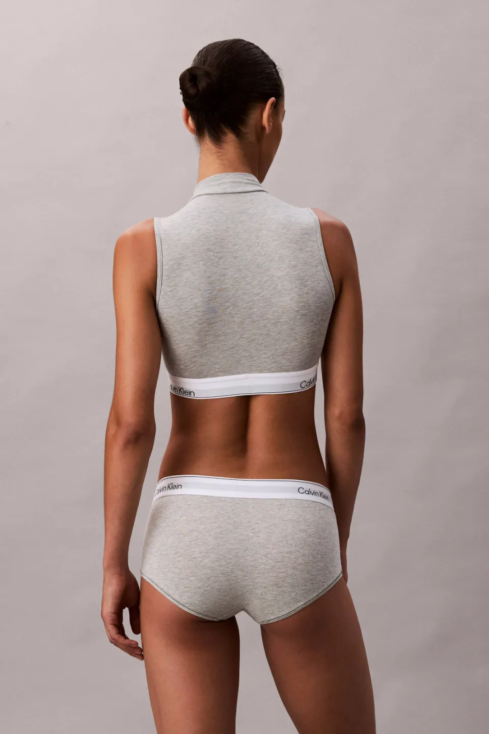 Calvin Klein Boyleg slip grijs, foto 3