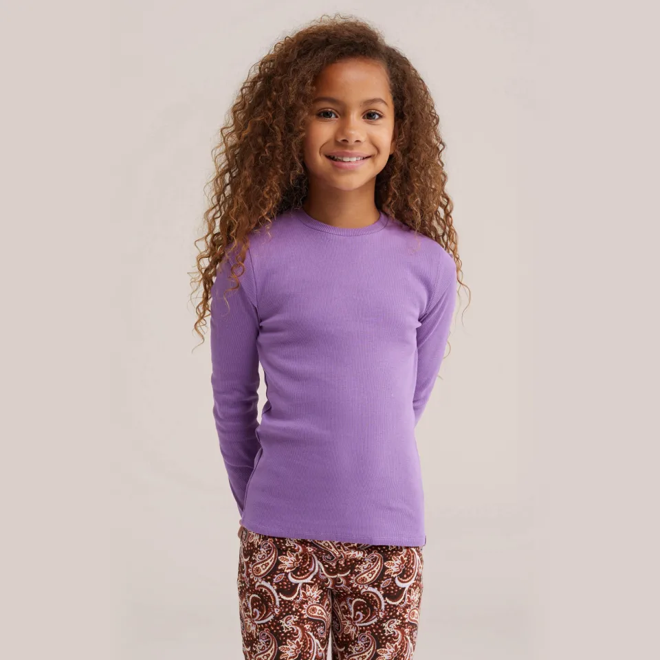WE Fashion longsleeve paars, foto 3