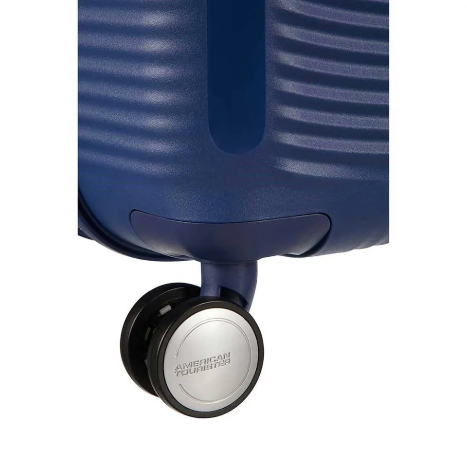 American Tourister Soundbox spinner koffer donkerblauw blauw, foto 8