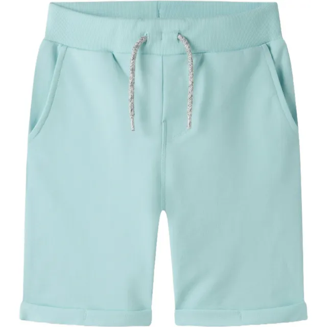 NAME IT NKMVERMO sweatshort aquablauw Licht aquablauw