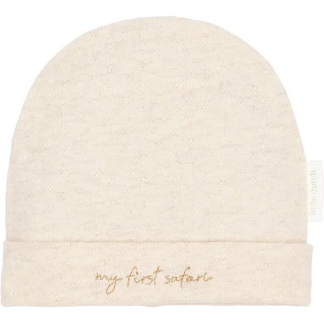 Little Dutch katoenen muts - beige