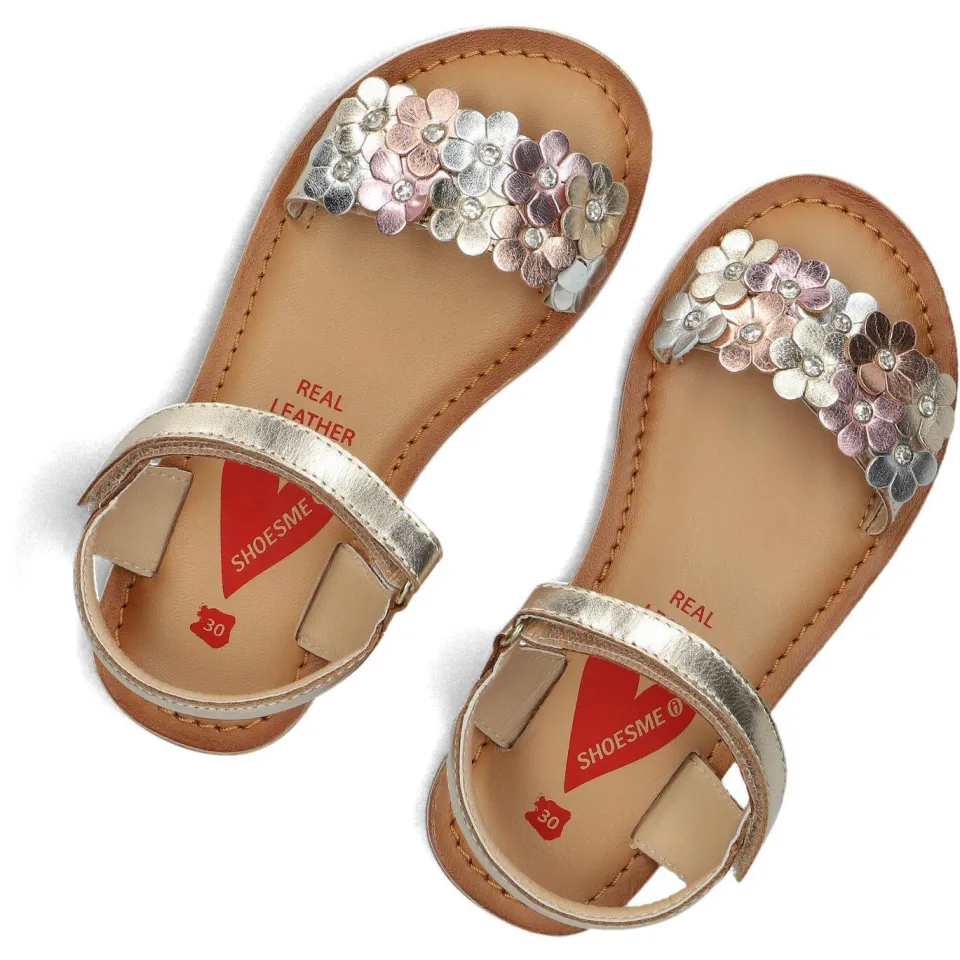 Shoesme Sandalen Kl260021 Goudkleurig, foto 6