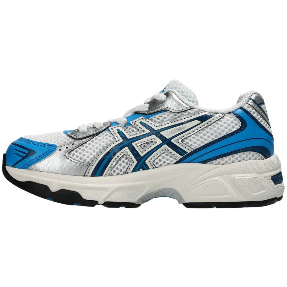 Asics GEL-1130 sneakers wit blauw zilver, foto 5