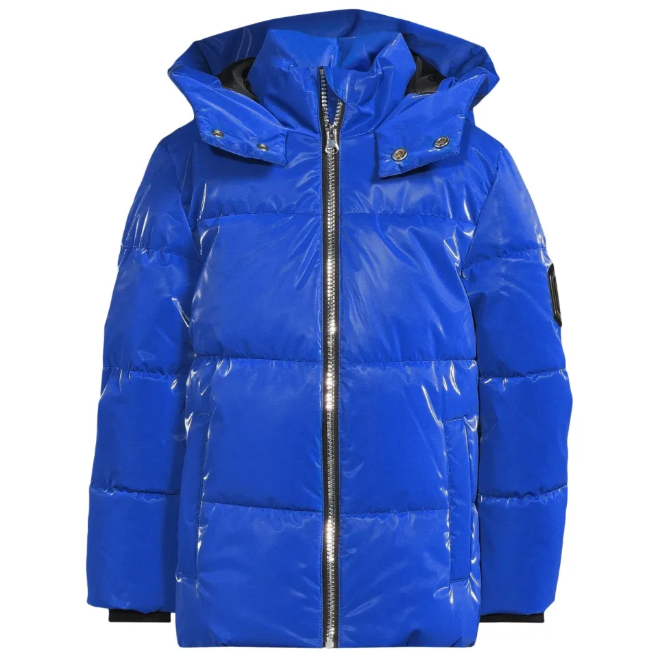 Coolcat gecoate pufferjas Jessy blauw, foto 3
