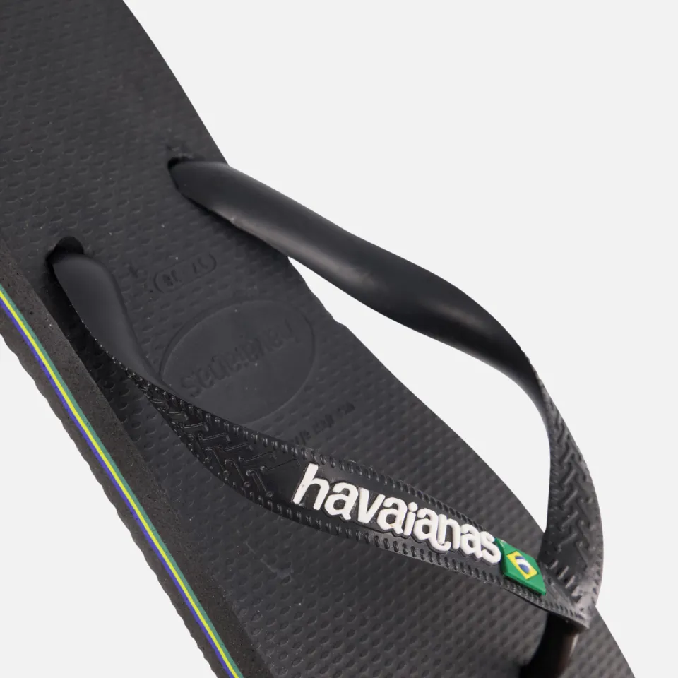 Havaianas Brasil Slippers zwart Rubber, foto 5