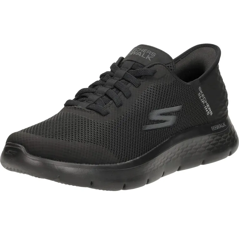 Skechers Slip-ins Go Walk Flex lage sneaker zwart, foto 4