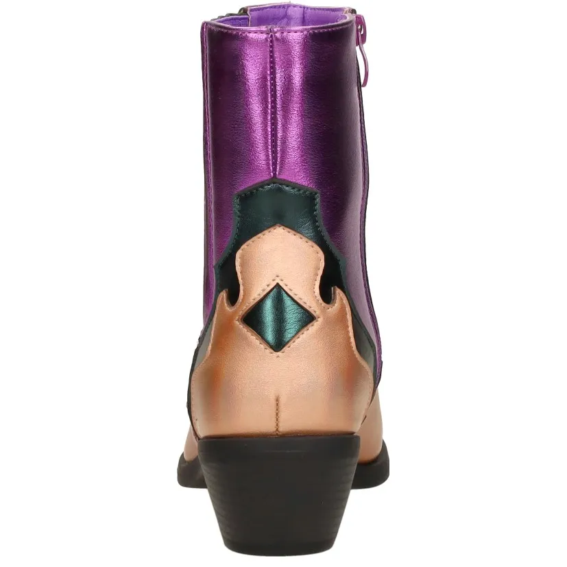 Sub55 Western Boots enkellaarzen rosé-goud, foto 4
