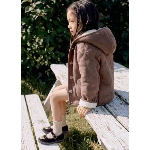 Mango Kids ballerina's met print - antraciet, foto 2