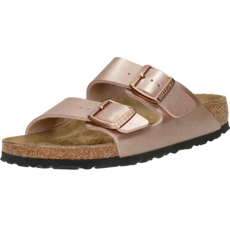 Birkenstock Arizona BF sandalen beige, foto 3