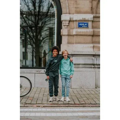No Way Monday loose fit broek grijs, foto 4