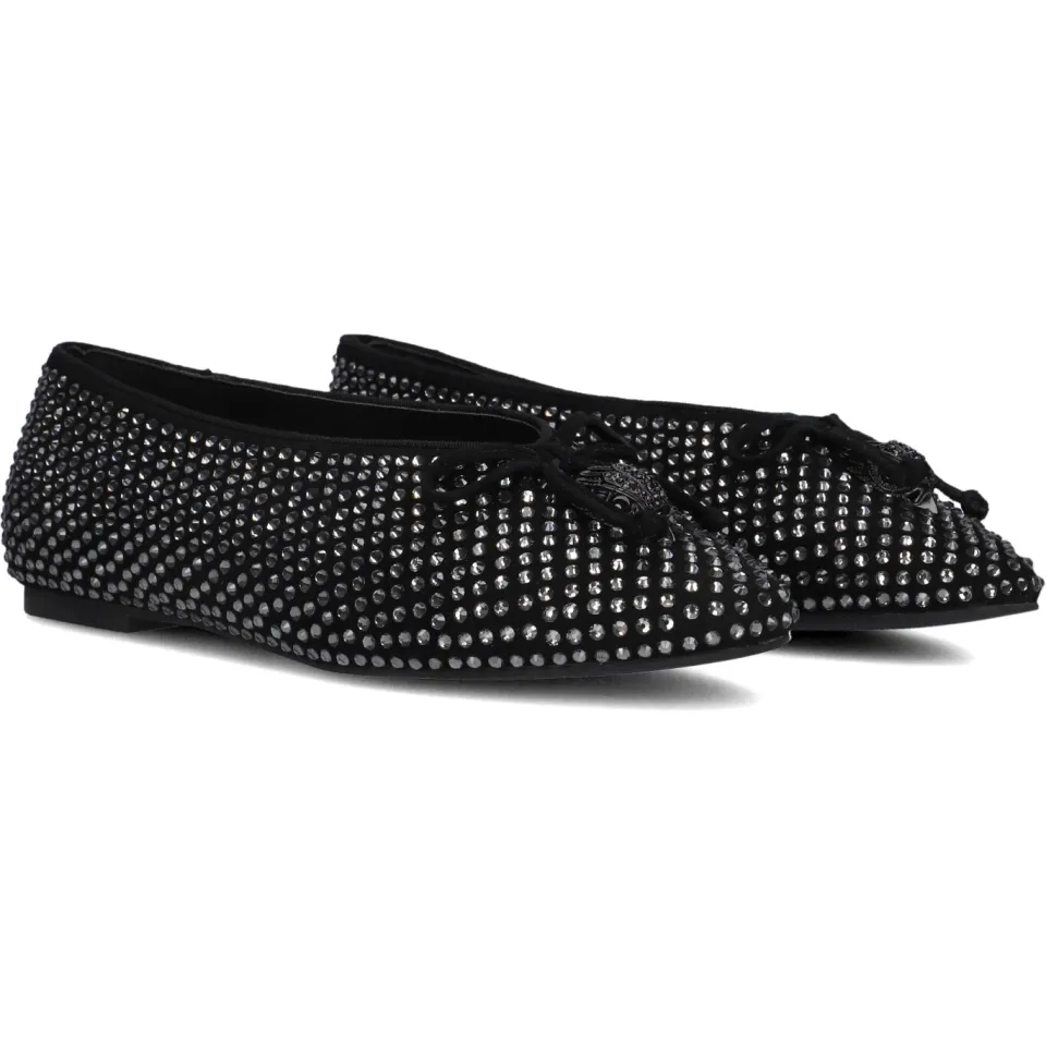 Kurt Geiger Ballerina's Sloane Eagle Ballerina Zwart, foto 3