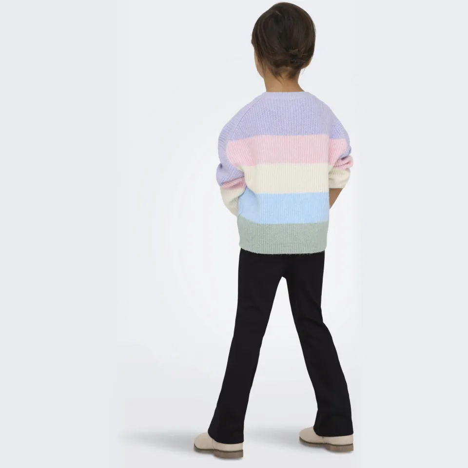 Only KMGPAIGE flared casual broek zwart, foto 3
