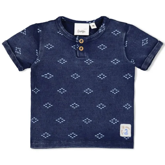 Feetje Sssiesta T-shirt marineblauw