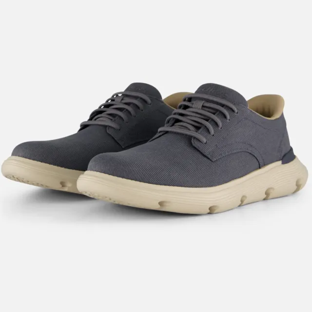 Skechers Skechers Garza Clive Instappers blauw Textiel