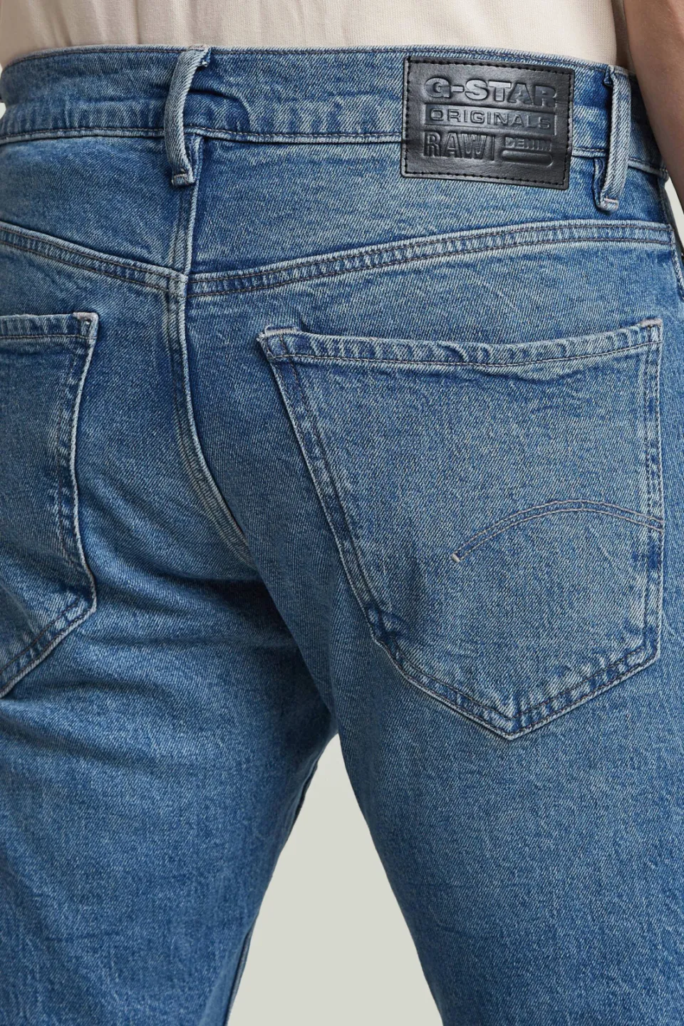 G-Star Raw G-STAR Mosa straight leg jeans sun faded blue donau, foto 7