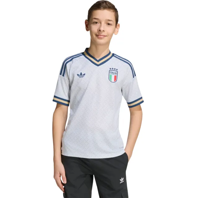 Adidas Italy Truien/Replica's Kinder - Blauw - 140 CM - Poly Mesh Blue