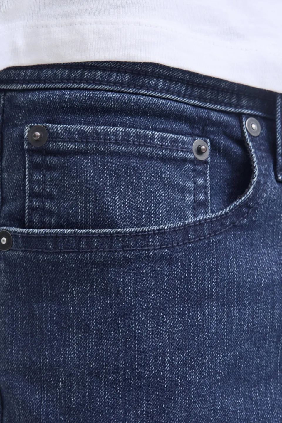 Jack & Jones JEANS INTELLIGENCE JJICLARK JJORIGINAL regular fit jeans dark blue denim, foto 6