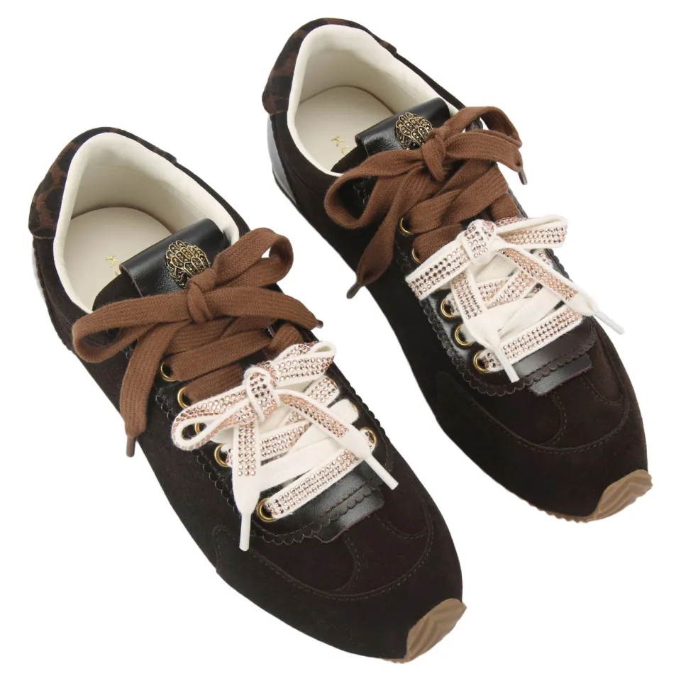 Kurt Geiger Islington suède sneakers - bruin, foto 2