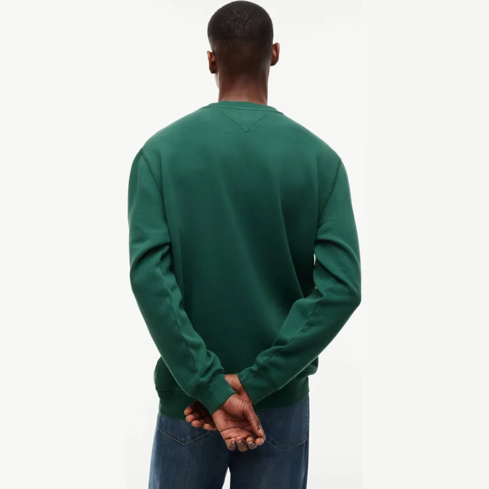 Tommy Jeans regular fit sweater - velvet green, foto 7