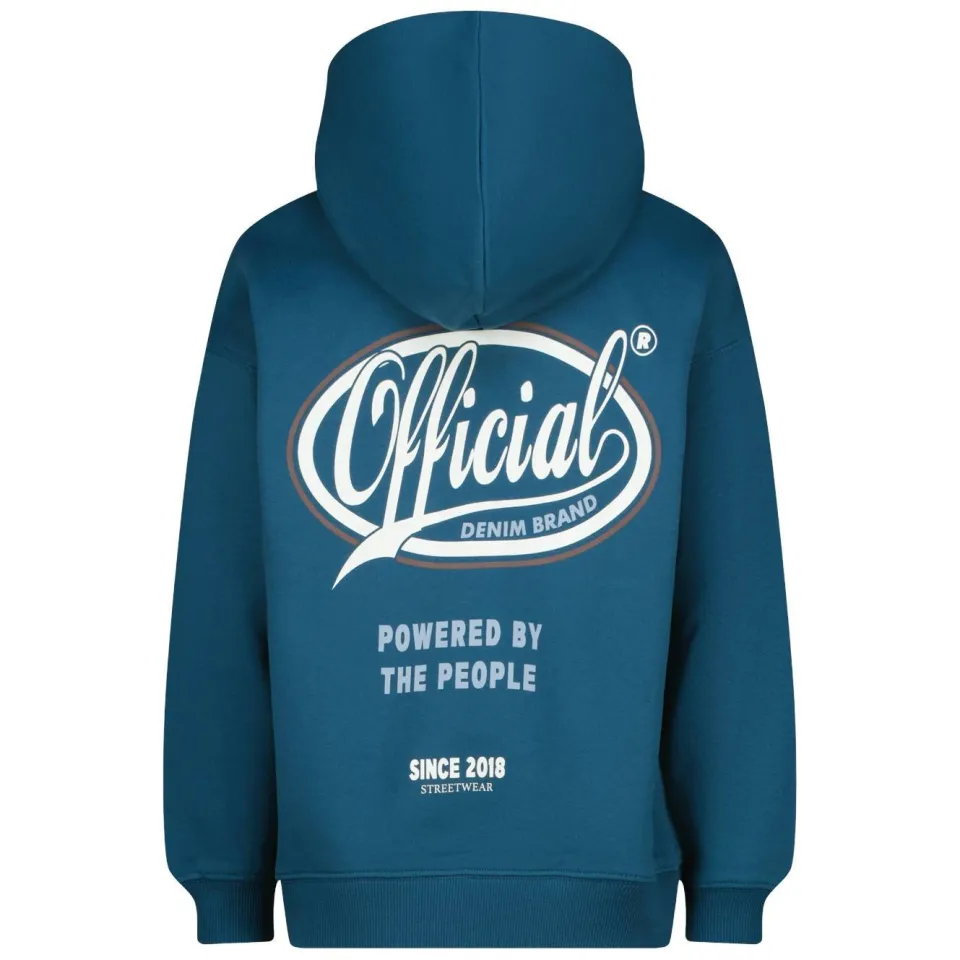 Raizzed oversized hoodie met backprint - blauw, foto 3