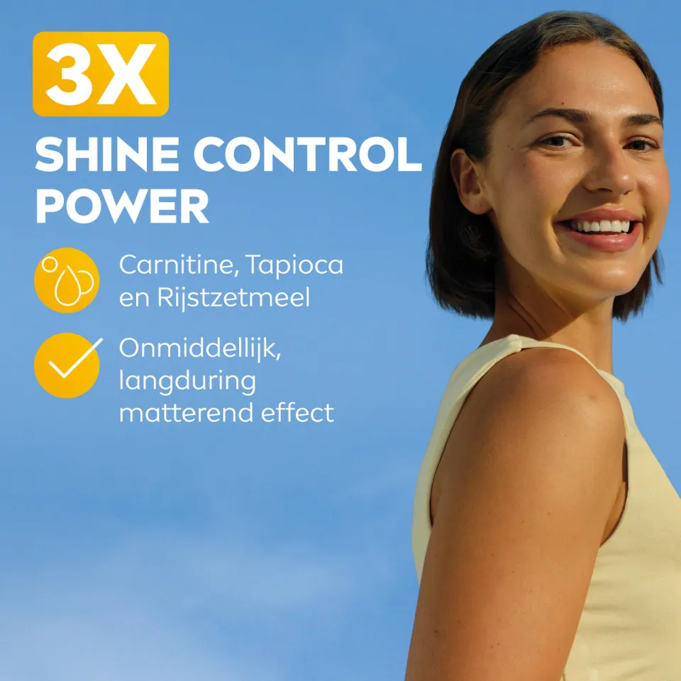 Nivea Sun Breathable UV Face Shine Control SPF50+ gezichtszonnebrand, foto 4