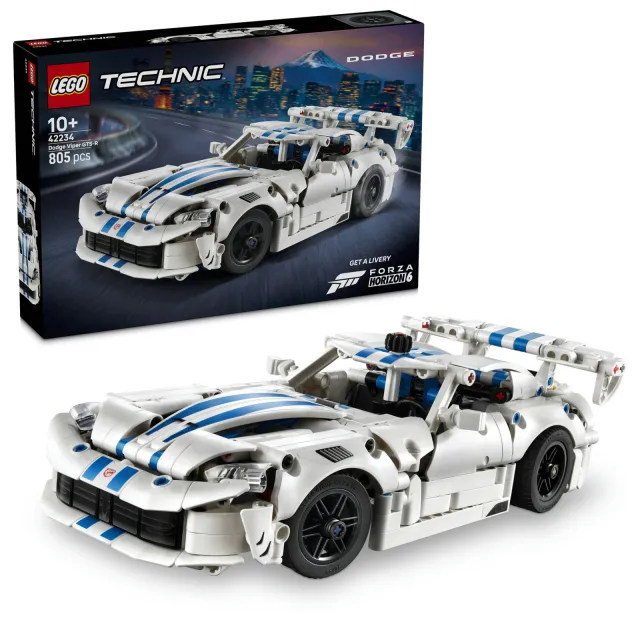 Lego Technic Dodge Viper GTS-R Sportauto Speelgoed 42234, foto 2