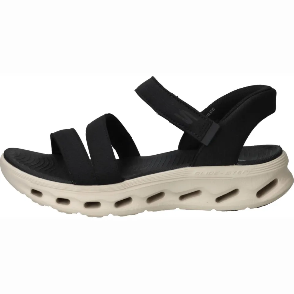 Skechers Go Walk Glide slip-ins sandalen zwart, foto 5