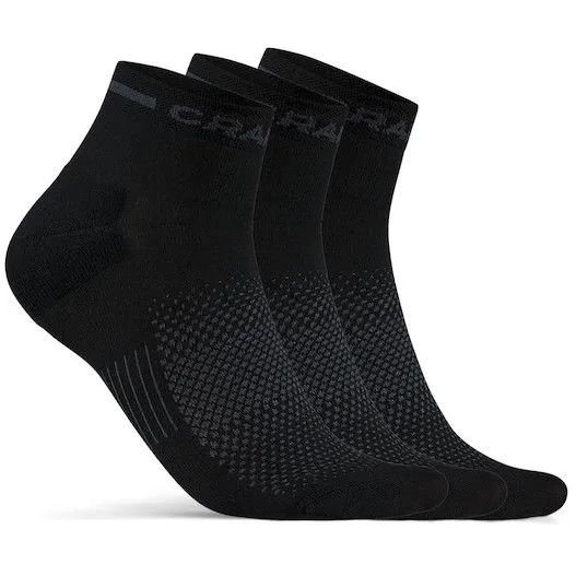 Craft Core Dry Mid fietssokken zwart