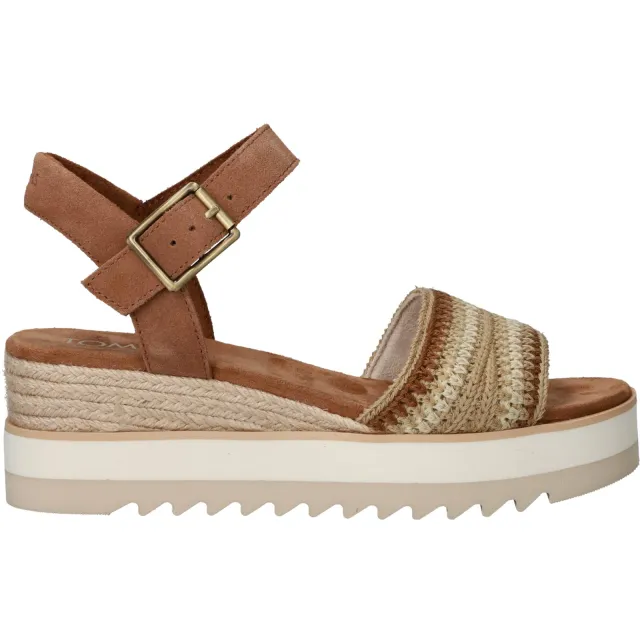 Toms Diana sandalen cognac