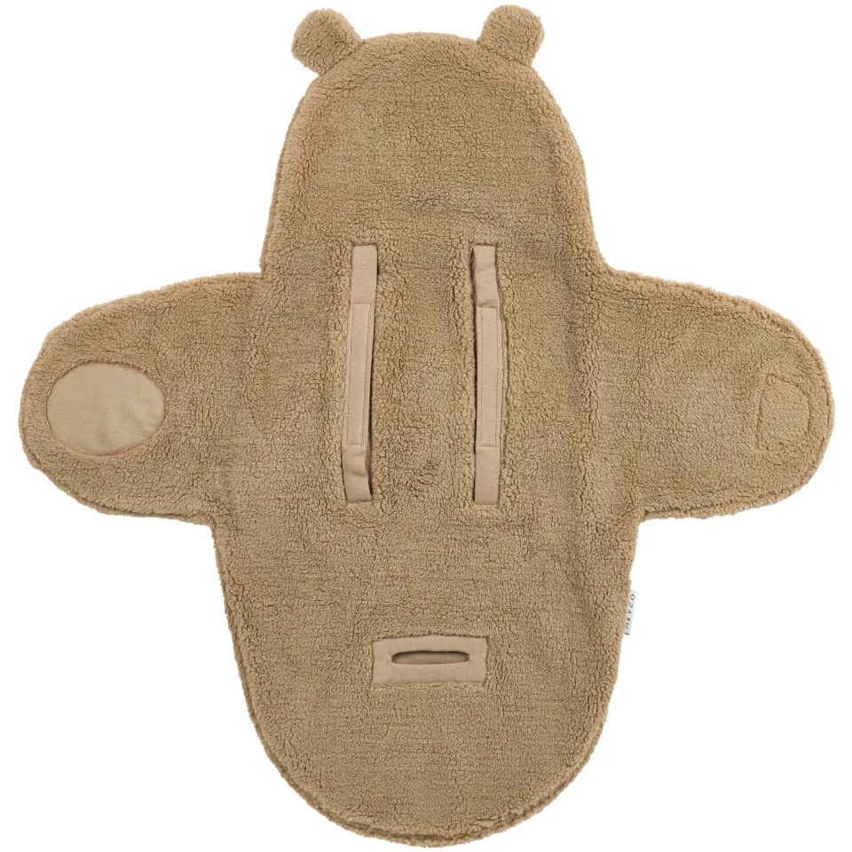 Meyco Bear teddy wikkeldeken bruin, foto 2