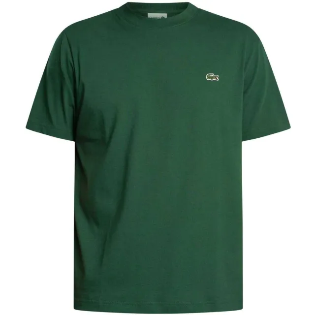 Lacoste T-shirt Korte Mouw Lacoste Klassiek logo T-shirt groen