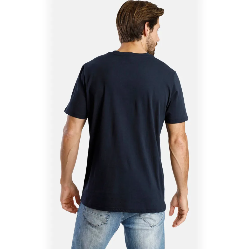 Jan Vanderstorm Comfort Fit t-shirt donkerblauw donkerblauw/blauw, foto 6