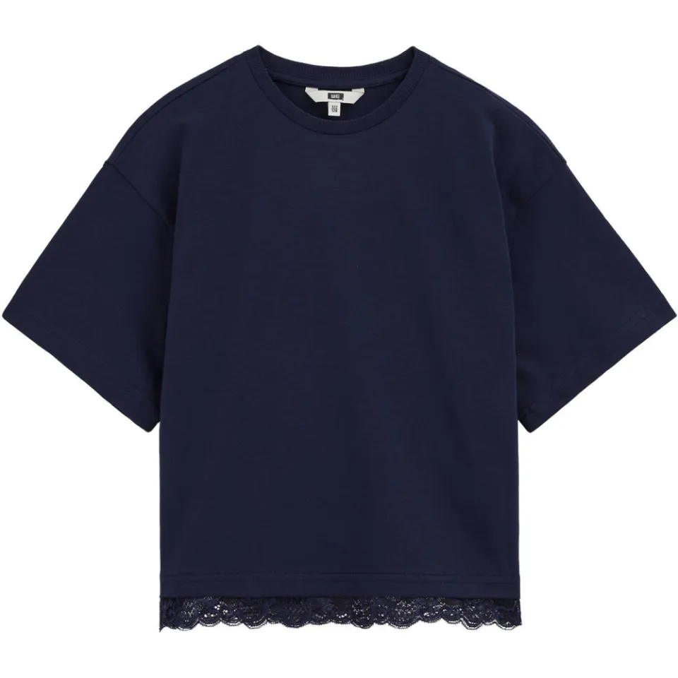 WE Fashion T-shirt donkerblauw, foto 3