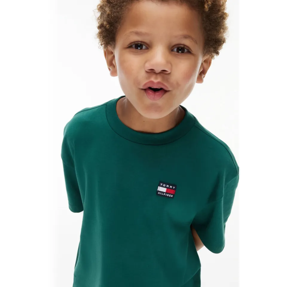 Tommy Hilfiger T-shirt donkergroen, foto 6