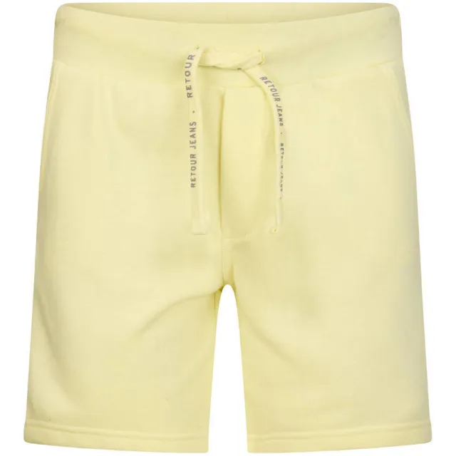 Retour Jeans Maxim sweatshort lichtgeel