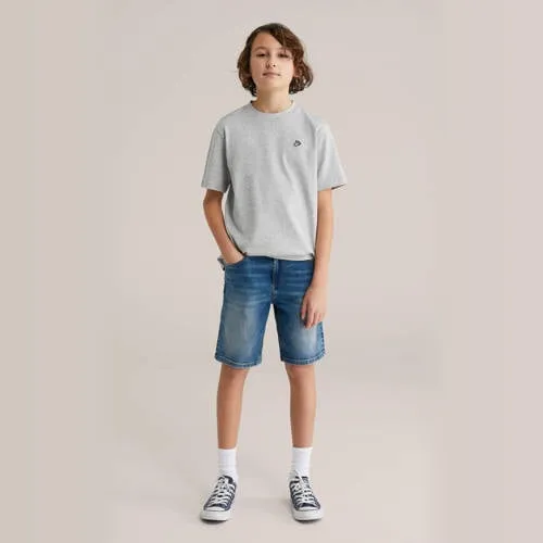 WE Fashion T-shirt grijs melange, foto 3