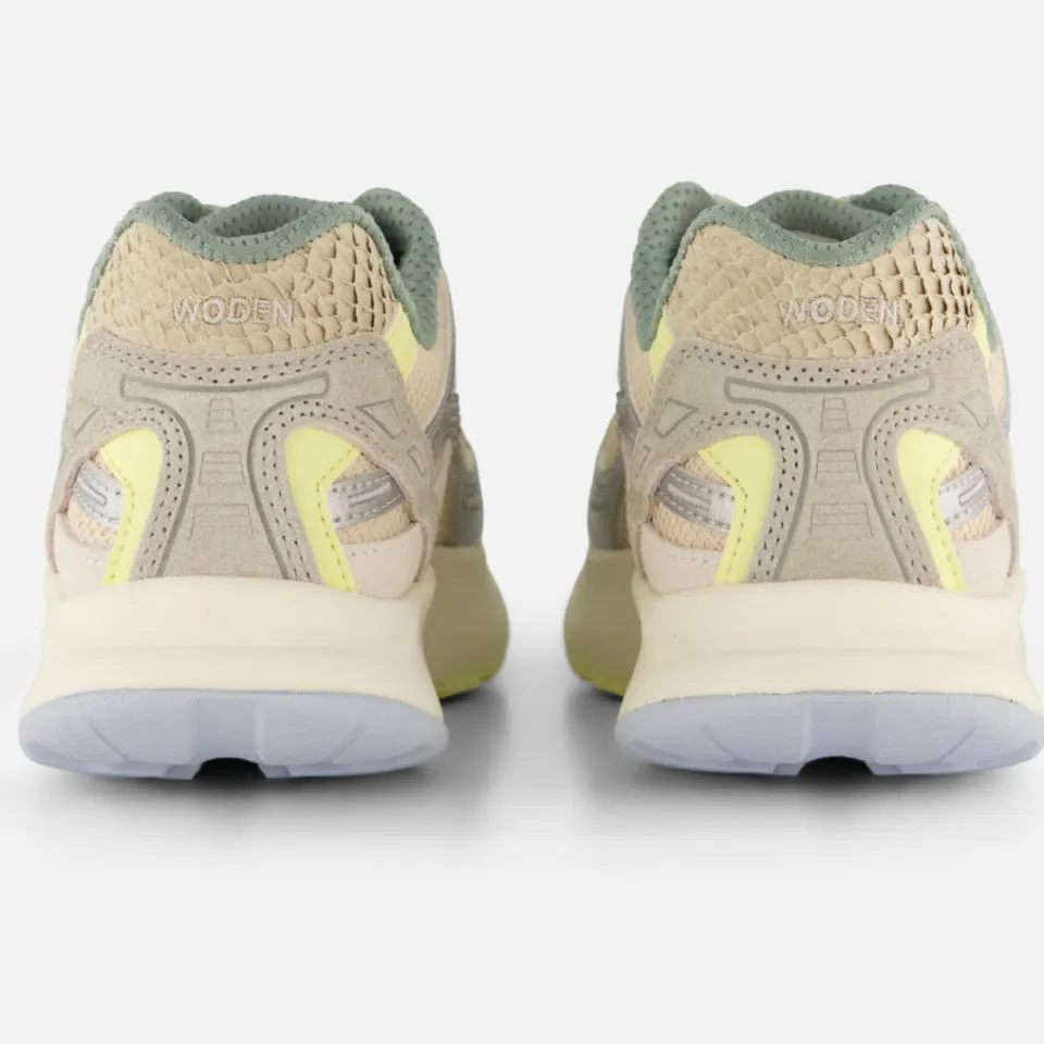 Woden Ronja Sneakers geel Mesh/ Leer, foto 3