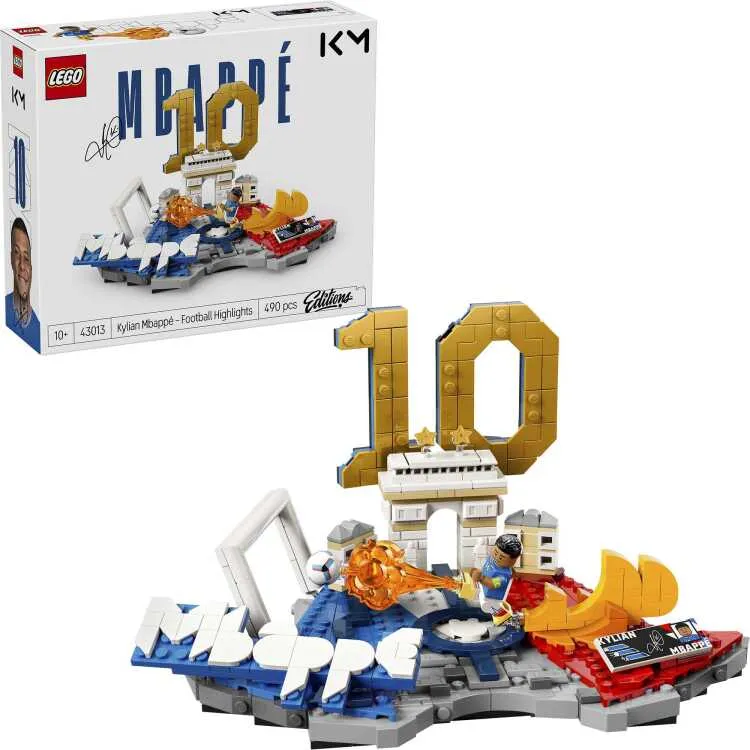 Lego Editions - Kylian Mbappé - Voetbalhoogtepunten Constructiespeelgoed